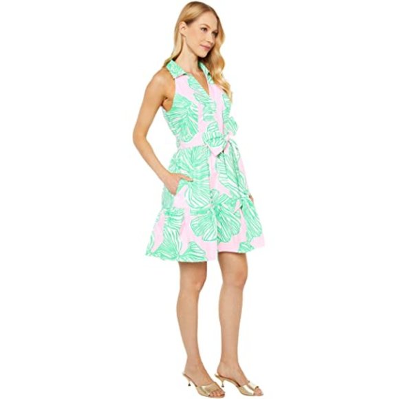 Lilly Pulitzer Trisha Stretch Shirt Dress NWT - Picture 4 of 4